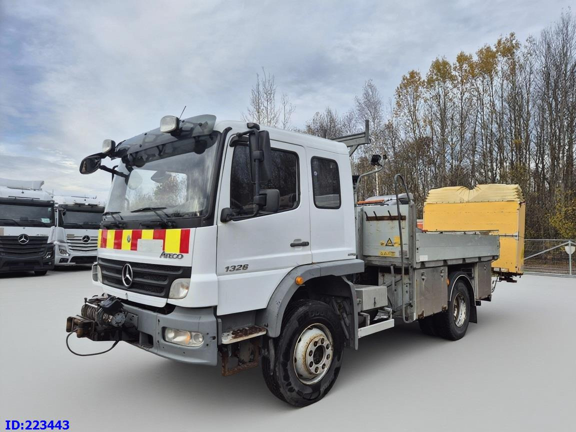 MERCEDES-BENZ Atego 1326 4×4 - Platforminis/ Bortinis sunkvežimis: foto 1 MERCEDES-BENZ Atego 1326 4×4 - Platforminis/ Bortinis sunkvežimis: foto 1