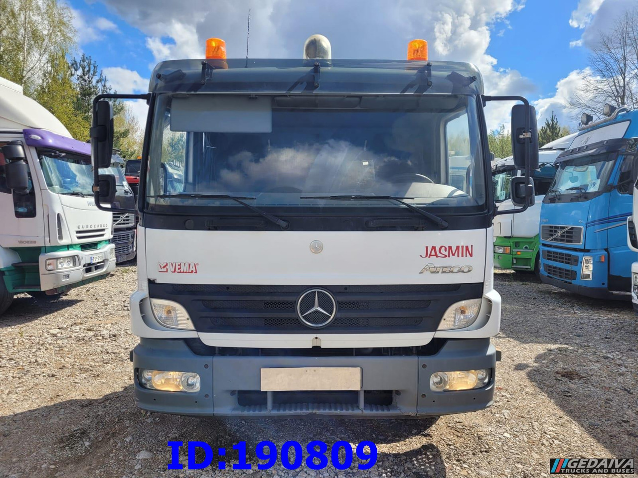 MERCEDES-BENZ Atego 1425 - Važiuoklės sunkvežimis: foto 2 MERCEDES-BENZ Atego 1425 - Važiuoklės sunkvežimis: foto 2