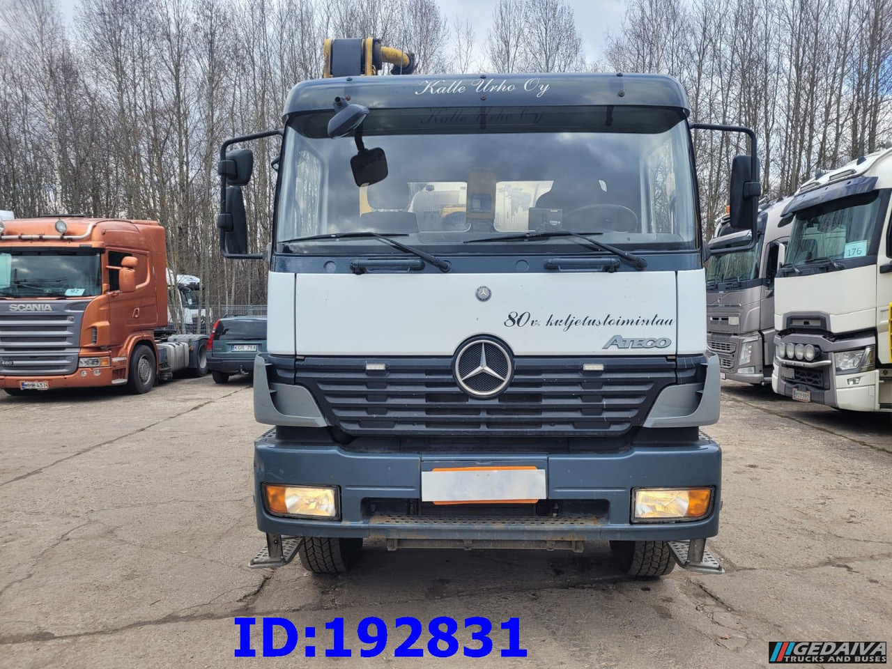 MERCEDES-BENZ Atego 2628 6x4 Schwing 17m 9m3 - Betono siurblys: foto 2 MERCEDES-BENZ Atego 2628 6x4 Schwing 17m 9m3 - Betono siurblys: foto 2
