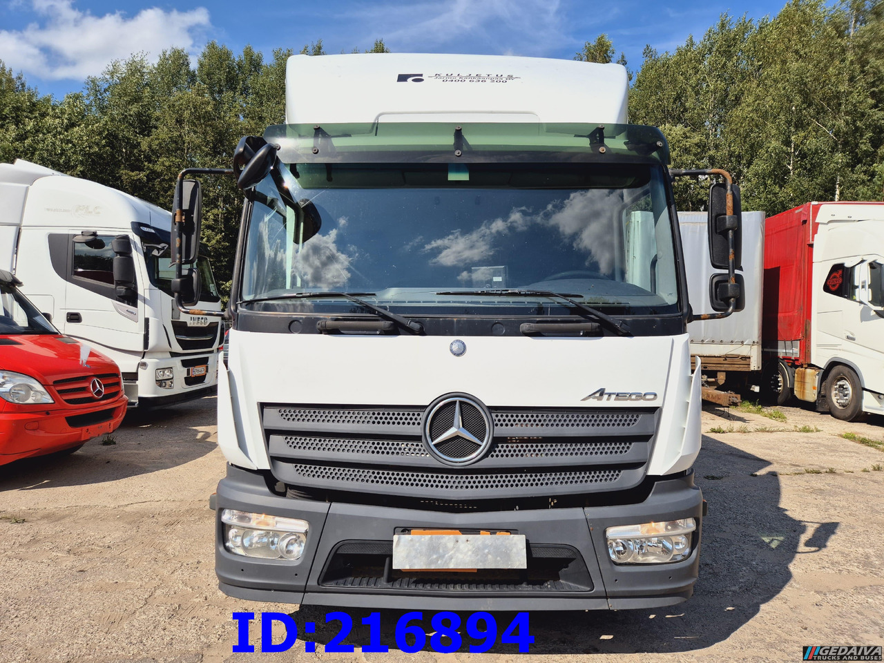 MERCEDES-BENZ Atego 818 Euro6 - Izoterminis sunkvežimis: foto 2 MERCEDES-BENZ Atego 818 Euro6 - Izoterminis sunkvežimis: foto 2