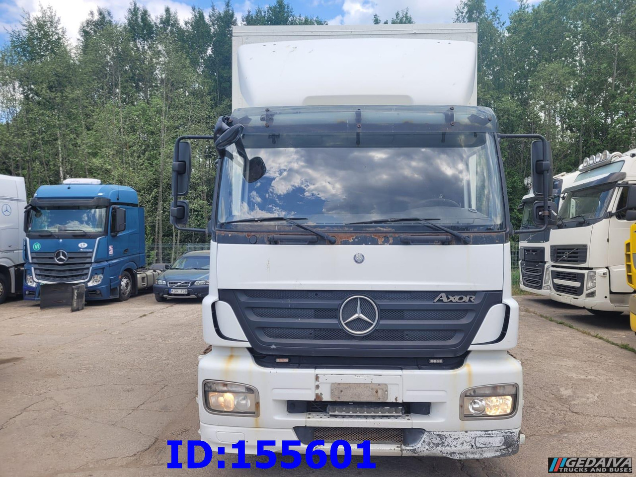 MERCEDES-BENZ Axor 1828 Manual - Izoterminis sunkvežimis: foto 2 MERCEDES-BENZ Axor 1828 Manual - Izoterminis sunkvežimis: foto 2