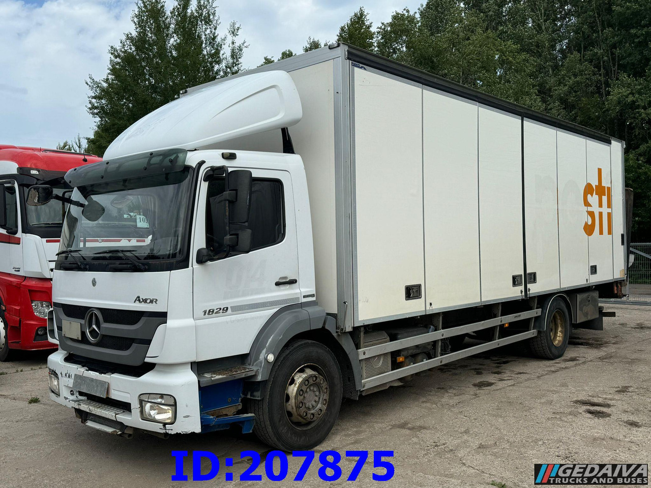 MERCEDES-BENZ Axor 1829 - Euro5 - Manual - Izoterminis sunkvežimis: foto 1 MERCEDES-BENZ Axor 1829 - Euro5 - Manual - Izoterminis sunkvežimis: foto 1