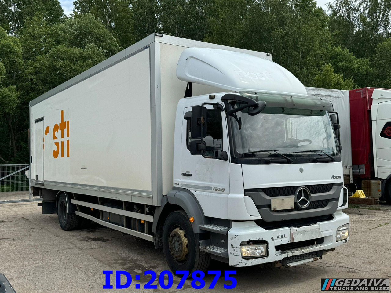 MERCEDES-BENZ Axor 1829 - Euro5 - Manual - Izoterminis sunkvežimis: foto 2 MERCEDES-BENZ Axor 1829 - Euro5 - Manual - Izoterminis sunkvežimis: foto 2