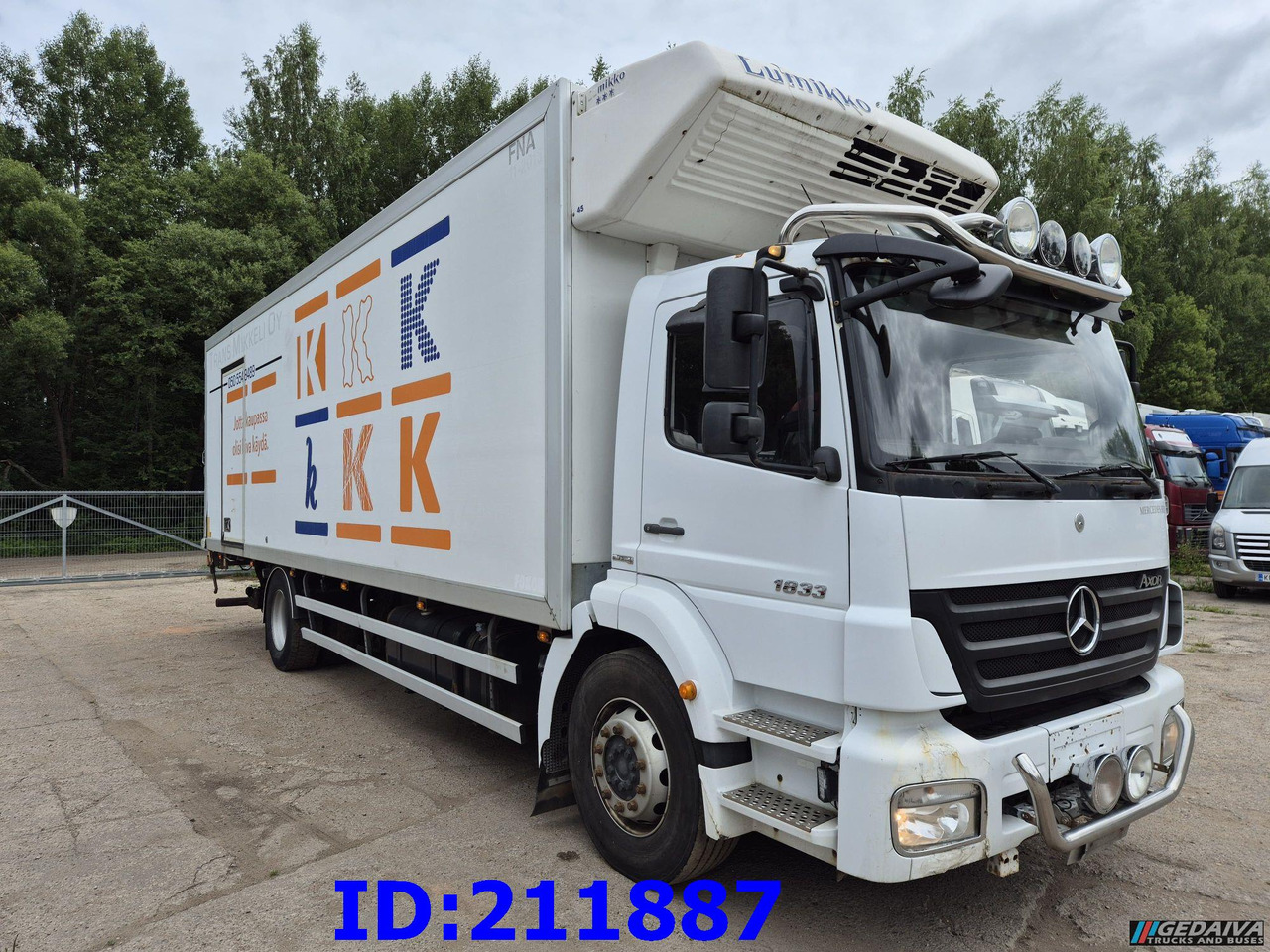 MERCEDES-BENZ Axor 1833 - Manual - Refrižeratorius sunkvežimis: foto 4 MERCEDES-BENZ Axor 1833 - Manual - Refrižeratorius sunkvežimis: foto 4