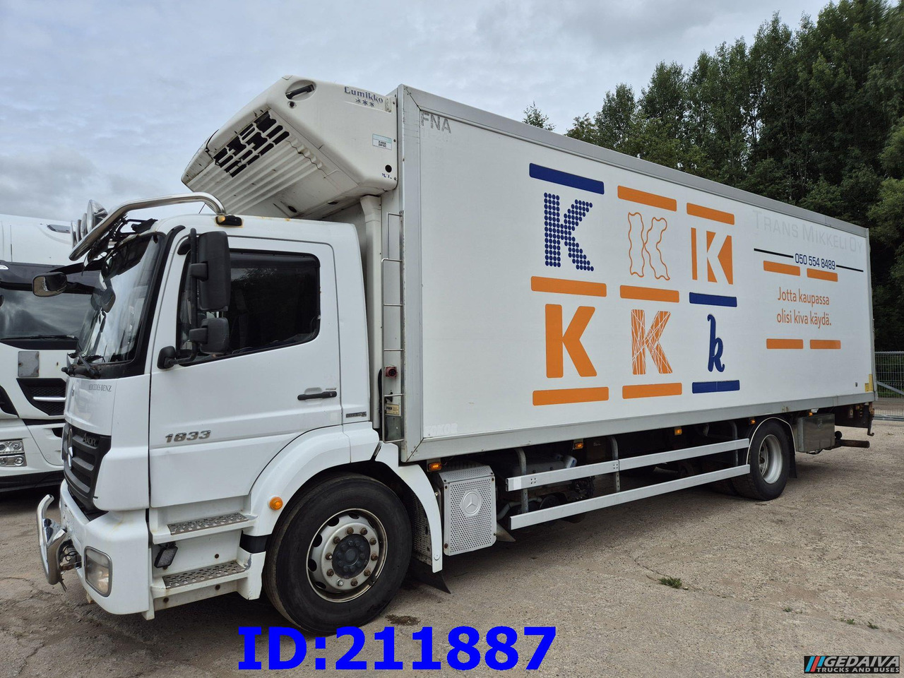 MERCEDES-BENZ Axor 1833 - Manual - Refrižeratorius sunkvežimis: foto 1 MERCEDES-BENZ Axor 1833 - Manual - Refrižeratorius sunkvežimis: foto 1