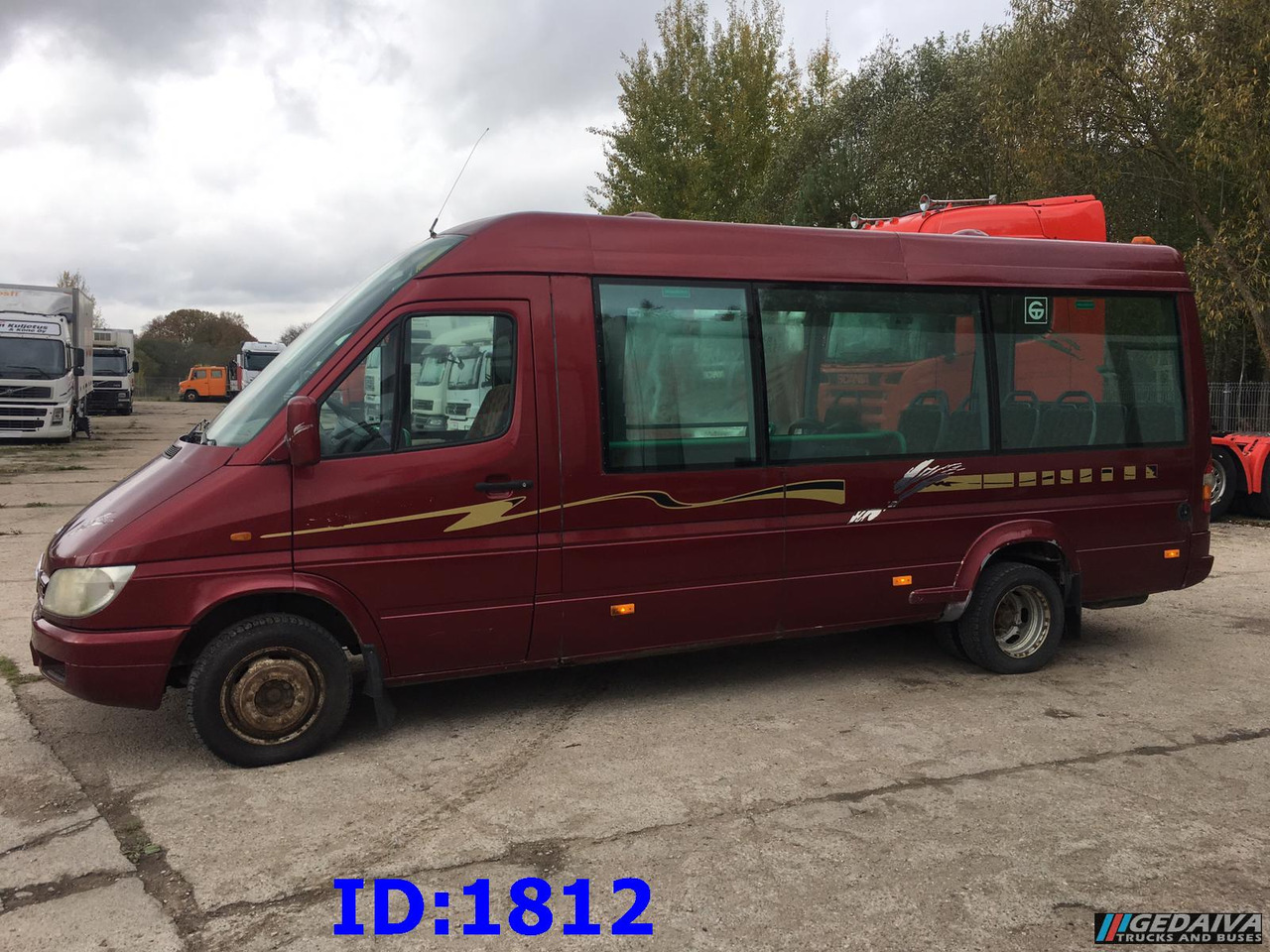 MERCEDES-BENZ Sprinter 413 - 17 Place - Mikroautobusas, Keleivinis furgonas: foto 4 MERCEDES-BENZ Sprinter 413 - 17 Place - Mikroautobusas, Keleivinis furgonas: foto 4