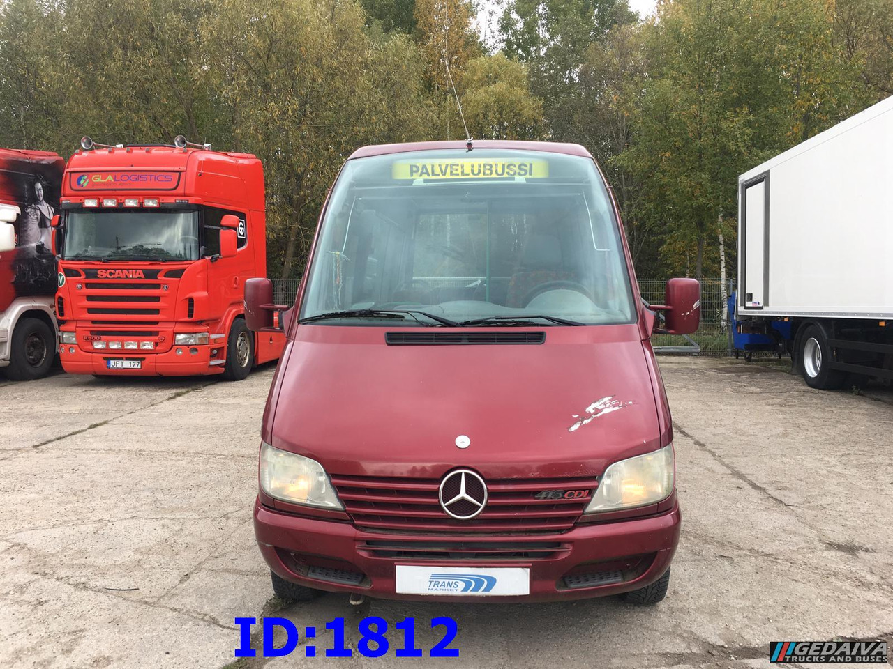 MERCEDES-BENZ Sprinter 413 - 17 Place - Mikroautobusas, Keleivinis furgonas: foto 2 MERCEDES-BENZ Sprinter 413 - 17 Place - Mikroautobusas, Keleivinis furgonas: foto 2