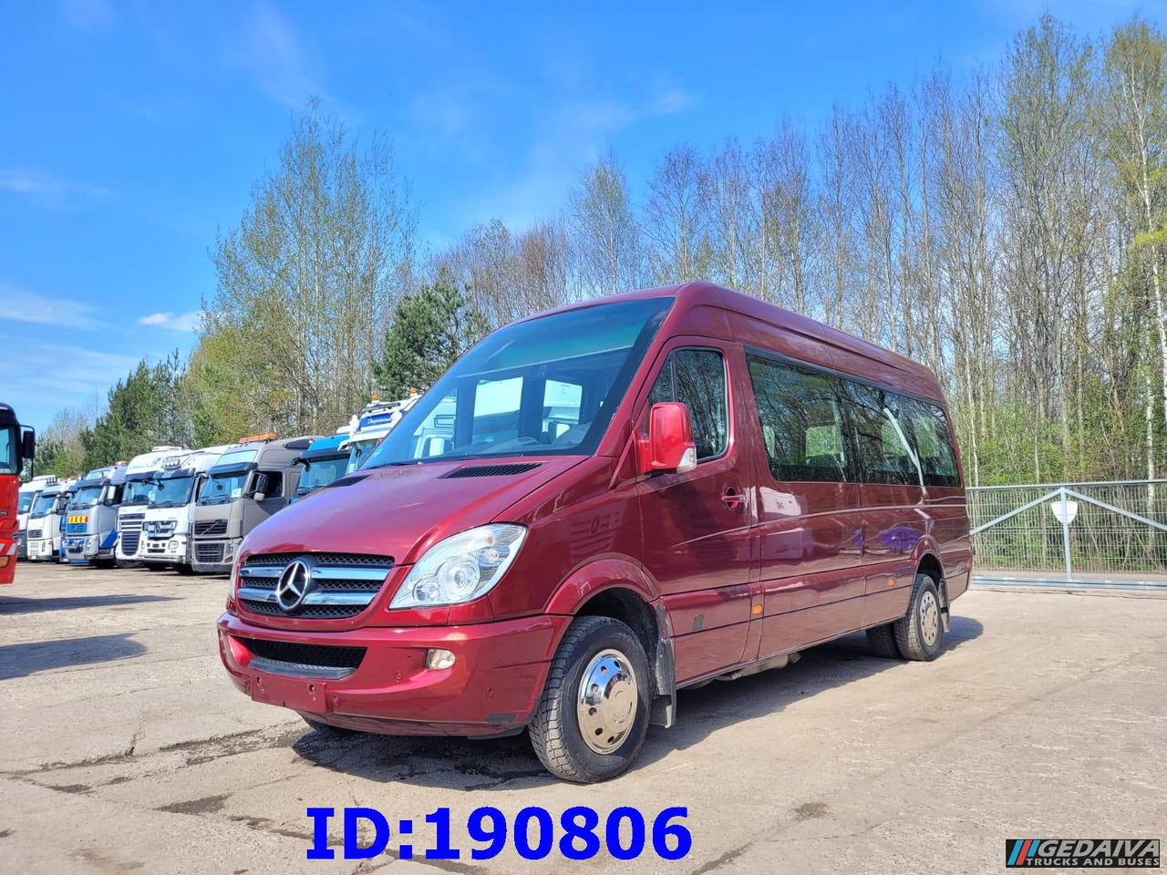 MERCEDES-BENZ Sprinter 518 - 22 Place - Miesto autobusas: foto 1 MERCEDES-BENZ Sprinter 518 - 22 Place - Miesto autobusas: foto 1