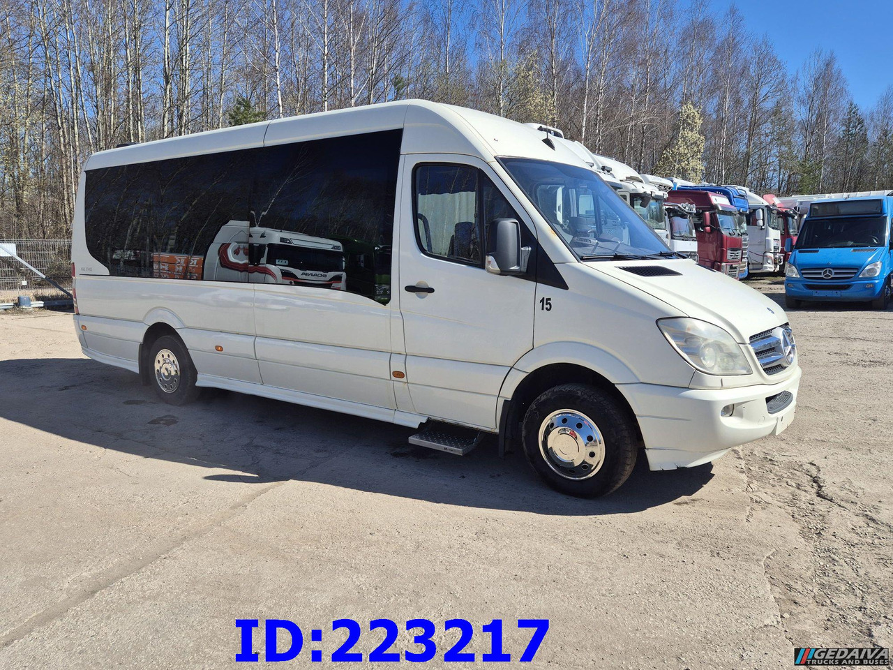 MERCEDES-BENZ Sprinter 518 VIP Prostyle 17-Place (Motor defekt) - Turistinis autobusas: foto 2 MERCEDES-BENZ Sprinter 518 VIP Prostyle 17-Place (Motor defekt) - Turistinis autobusas: foto 2