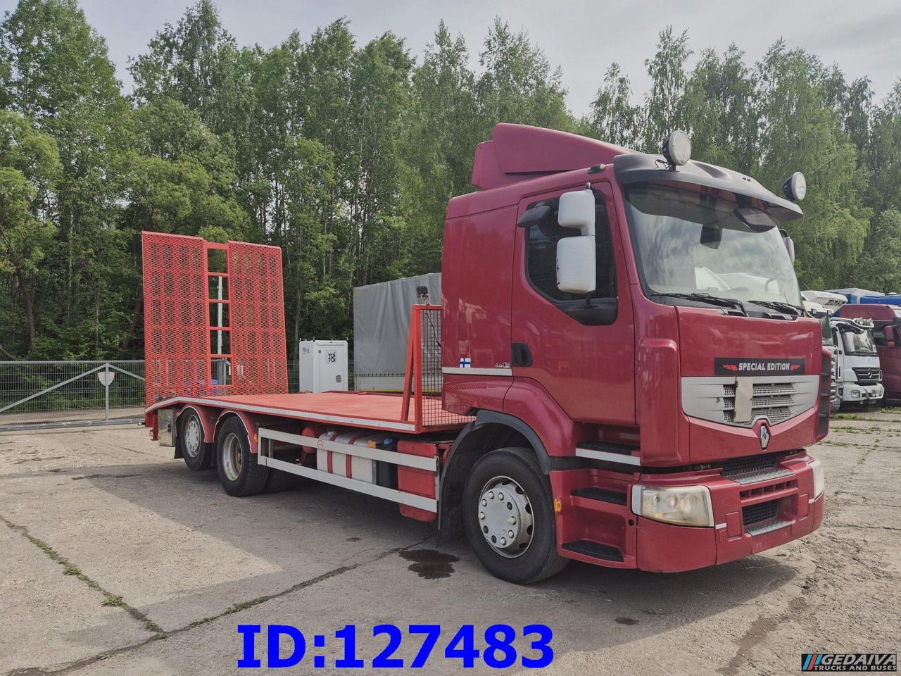 RENAULT Premium 460 6x2 (Steering axel) Euro5 - Platforminis/ Bortinis sunkvežimis: foto 4 RENAULT Premium 460 6x2 (Steering axel) Euro5 - Platforminis/ Bortinis sunkvežimis: foto 4
