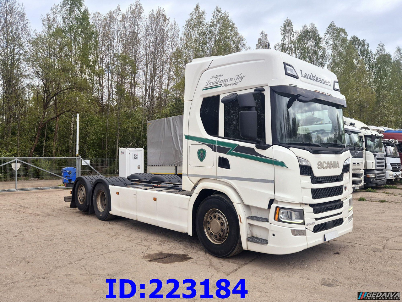 SCANIA G540 6x2 Retarder - Važiuoklės sunkvežimis: foto 4 SCANIA G540 6x2 Retarder - Važiuoklės sunkvežimis: foto 4