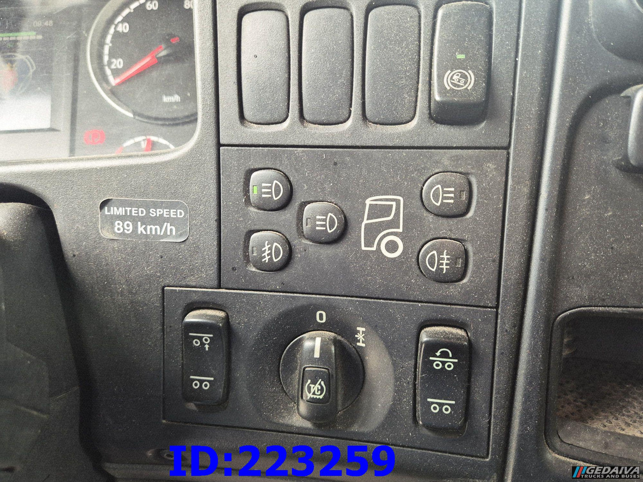Platforminis/ Bortinis sunkvežimis SCANIA P450 6x2 Steering axle Euro6 + PM 13.5SP: foto 20