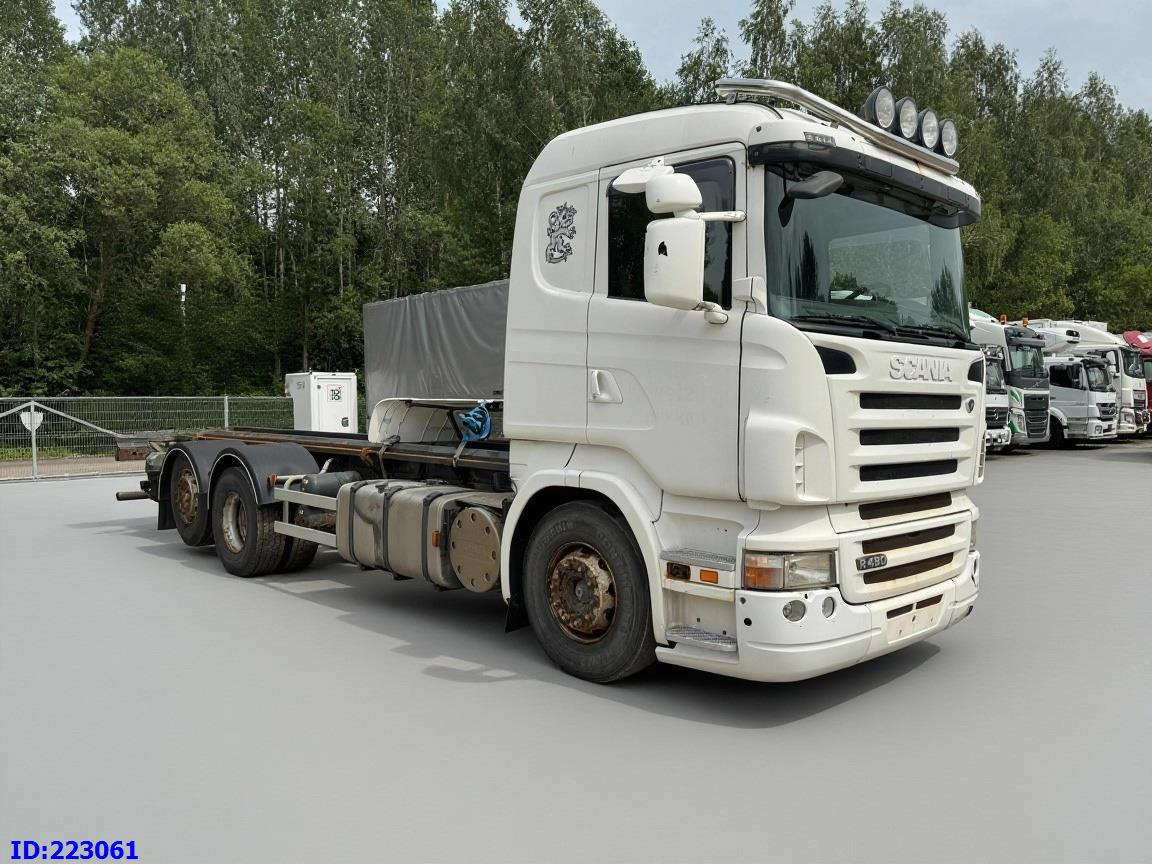 SCANIA R480 6X2 3 Pedals - Važiuoklės sunkvežimis: foto 4 SCANIA R480 6X2 3 Pedals - Važiuoklės sunkvežimis: foto 4