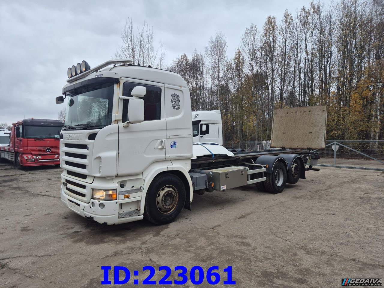 SCANIA R480 6X2 3 Pedals - Važiuoklės sunkvežimis: foto 1 SCANIA R480 6X2 3 Pedals - Važiuoklės sunkvežimis: foto 1