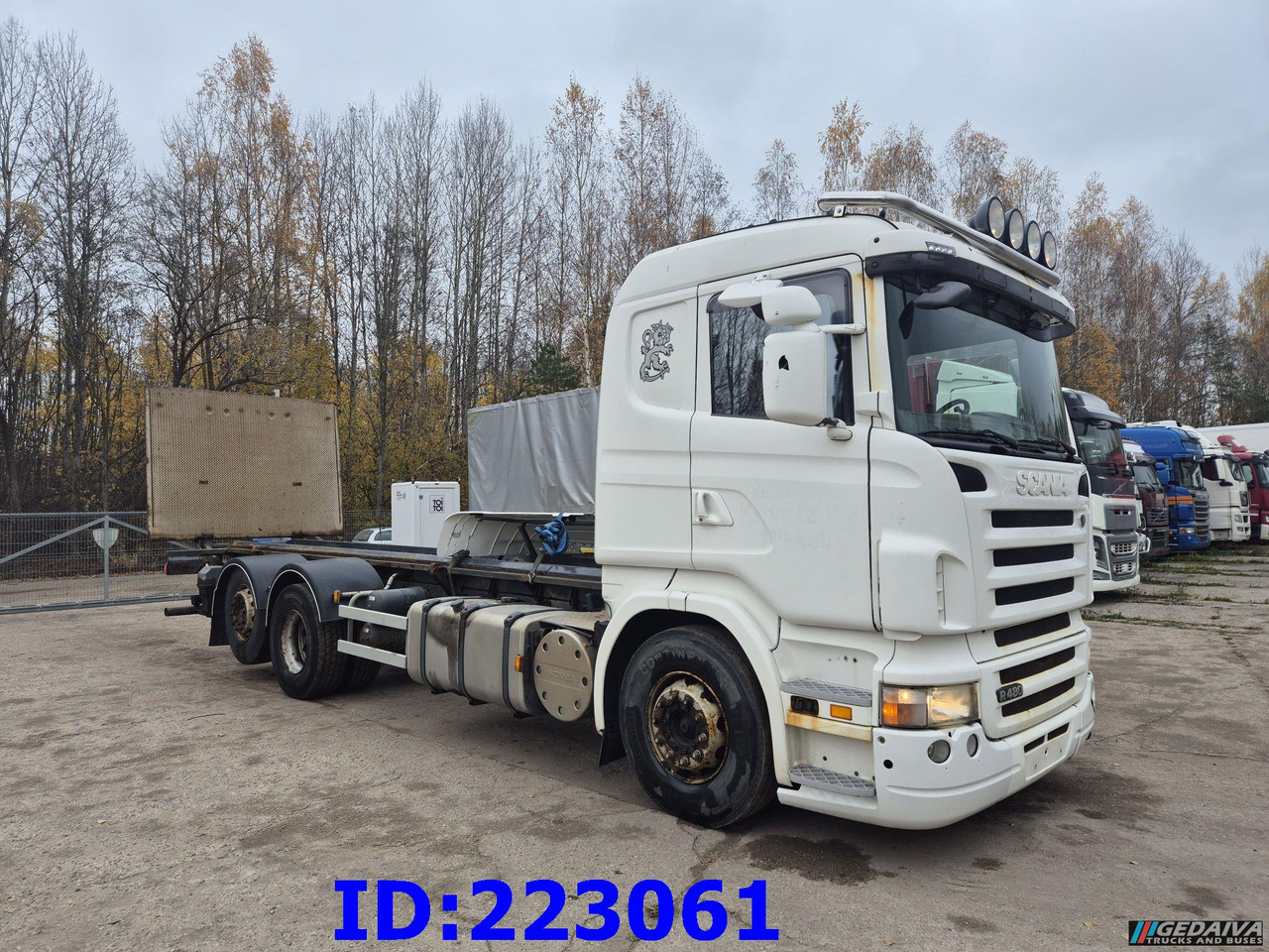 SCANIA R480 6X2 3 Pedals - Važiuoklės sunkvežimis: foto 4 SCANIA R480 6X2 3 Pedals - Važiuoklės sunkvežimis: foto 4