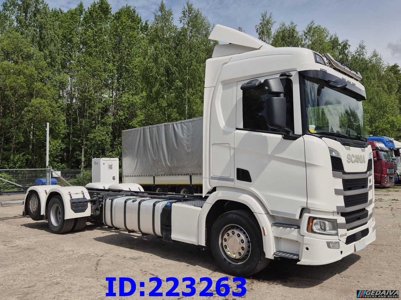 SCANIA R540 6x2 Retarder - Važiuoklės sunkvežimis: foto 3 SCANIA R540 6x2 Retarder - Važiuoklės sunkvežimis: foto 3