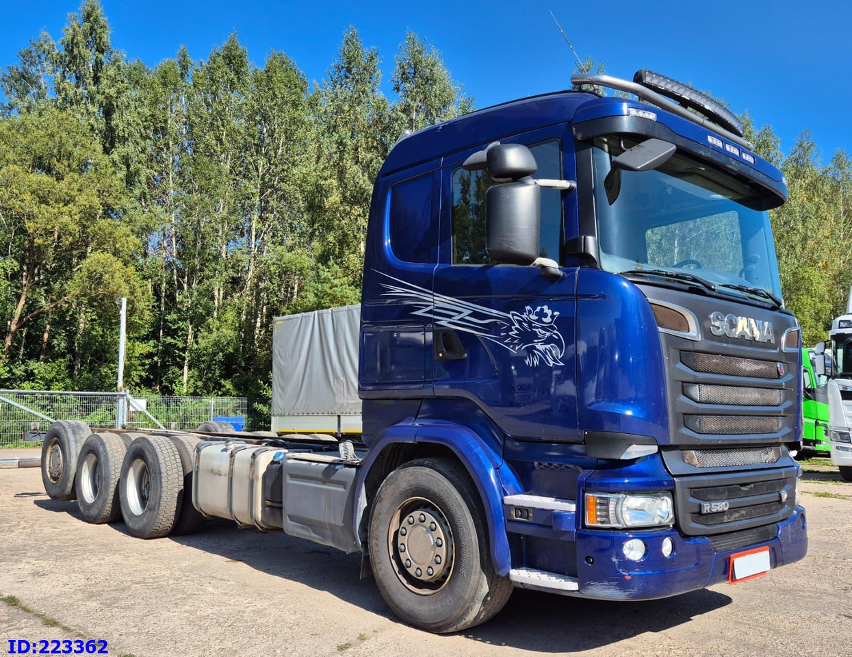 SCANIA R580 8x4 Euro6 Retarder - Važiuoklės sunkvežimis: foto 2 SCANIA R580 8x4 Euro6 Retarder - Važiuoklės sunkvežimis: foto 2