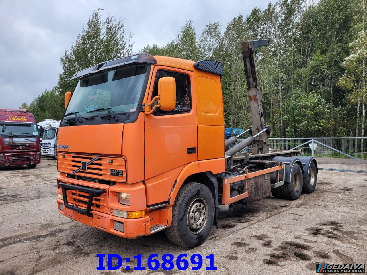 VOLVO FH12 380HP 6x2 10tyre Hook Tipper - Hook-lift sunkvežimis: foto 1 VOLVO FH12 380HP 6x2 10tyre Hook Tipper - Hook-lift sunkvežimis: foto 1