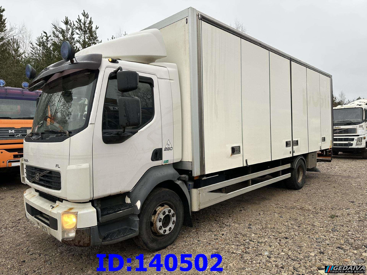 VOLVO FL 280 4x2 Manual Euro5 - Furgonas sunkvežimis: foto 1 VOLVO FL 280 4x2 Manual Euro5 - Furgonas sunkvežimis: foto 1