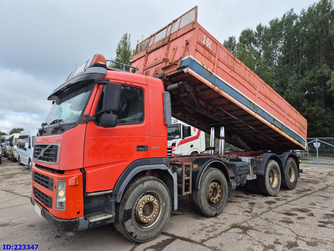 VOLVO FM12 420HP 8X4 Manual - Savivartis sunkvežimis: foto 1 VOLVO FM12 420HP 8X4 Manual - Savivartis sunkvežimis: foto 1