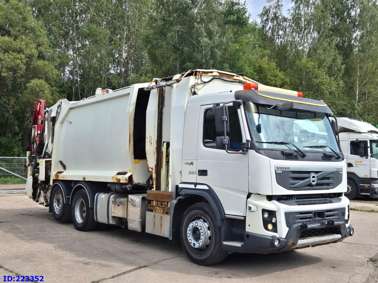 VOLVO FMX 330HP 6x2 Norba RL300. Keox -bio, Ferrari crane, Dynawatt -pressure - Šiukšliavežis: foto 4 VOLVO FMX 330HP 6x2 Norba RL300. Keox -bio, Ferrari crane, Dynawatt -pressure - Šiukšliavežis: foto 4