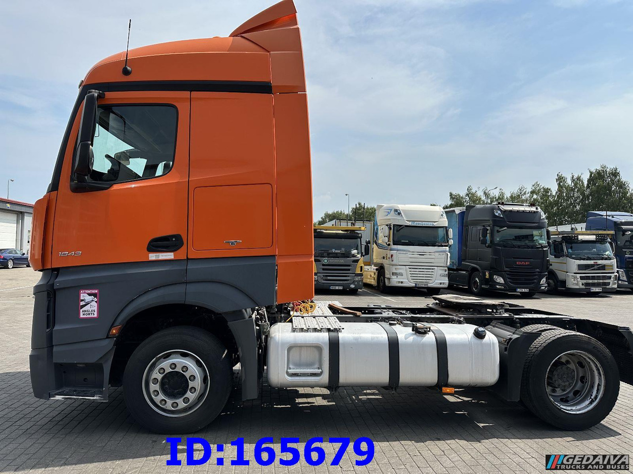 MERCEDES-BENZ Actros 1843 - Mega - Euro6 - Vilkikas: foto 1 MERCEDES-BENZ Actros 1843 - Mega - Euro6 - Vilkikas: foto 1