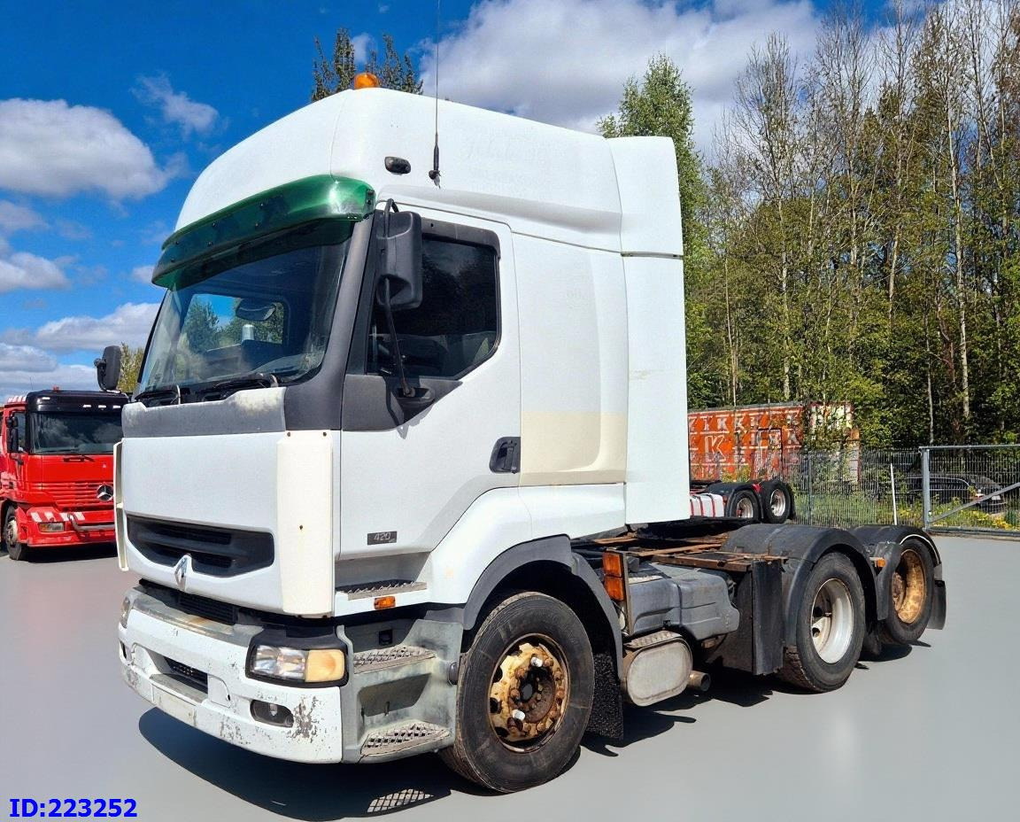 RENAULT Premium 420 6x2 Manual - Vilkikas: foto 1 RENAULT Premium 420 6x2 Manual - Vilkikas: foto 1
