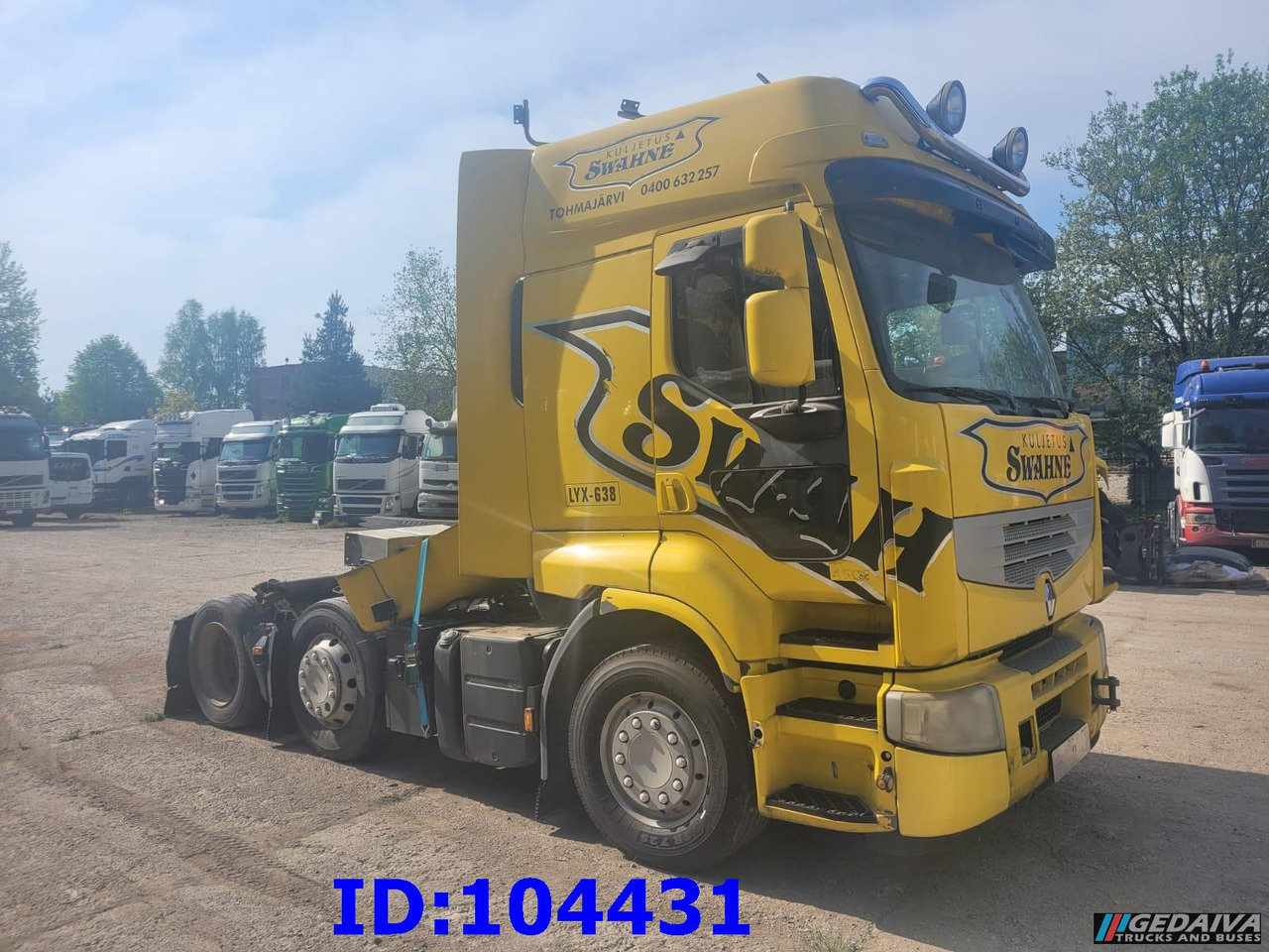 RENAULT Premium 450 6x2 Manual (No gearbox) - Vilkikas: foto 1 RENAULT Premium 450 6x2 Manual (No gearbox) - Vilkikas: foto 1