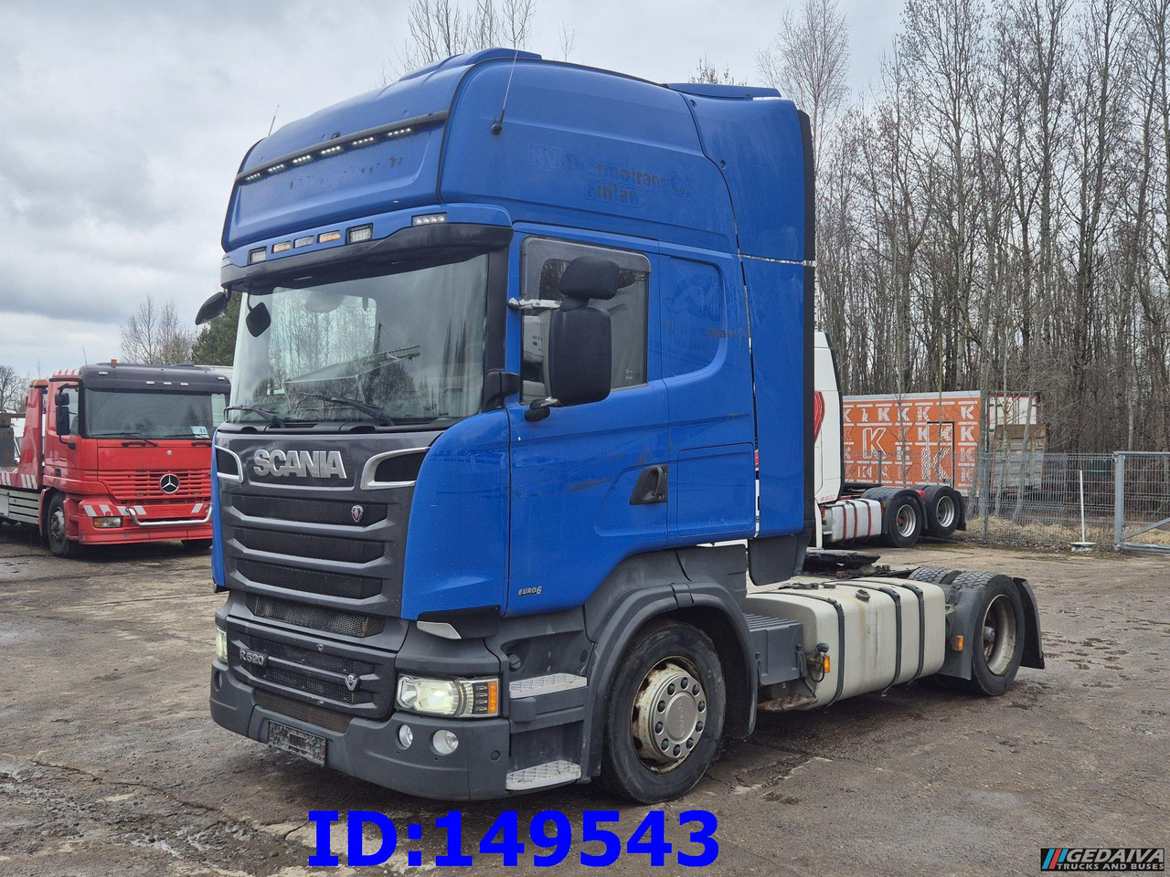 SCANIA R520 Mega Retarder Euro6 - Vilkikas: foto 1 SCANIA R520 Mega Retarder Euro6 - Vilkikas: foto 1