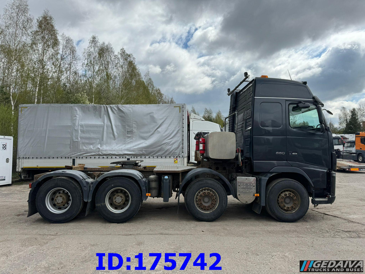 VOLVO FH16 660HP 8x4 - Vilkikas: foto 5 VOLVO FH16 660HP 8x4 - Vilkikas: foto 5