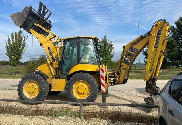 Komatsu WB 97 S - Ekskavatorius-krautuvas: foto 5 Komatsu WB 97 S - Ekskavatorius-krautuvas: foto 5