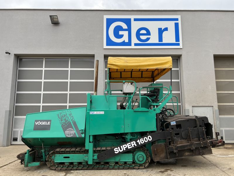 Vögele Super 1600 Typ 6-72 (110419) - Asfalto klotuvas: foto 1 Vögele Super 1600 Typ 6-72 (110419) - Asfalto klotuvas: foto 1