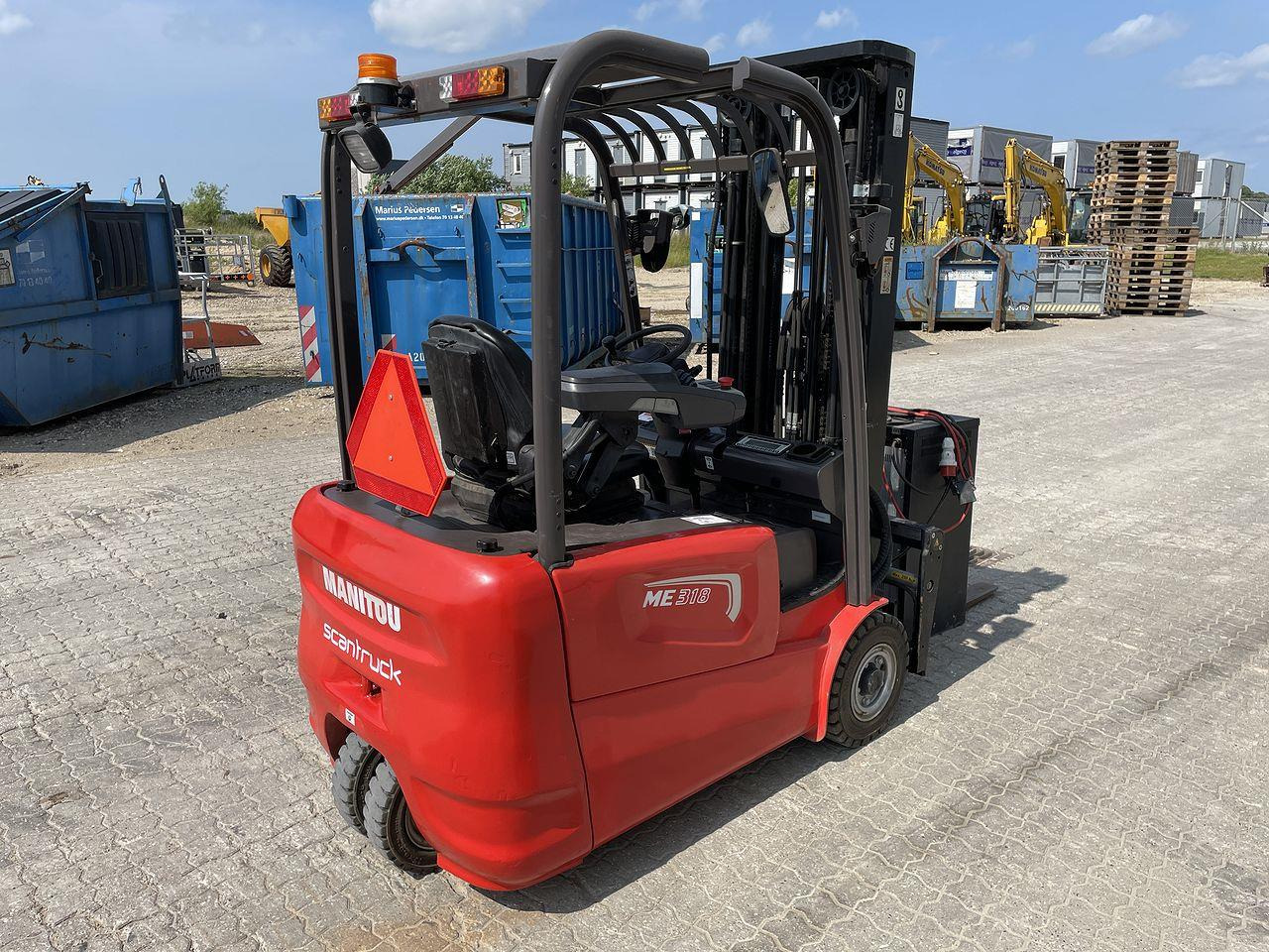 Manitou ME318 - Elektrinis krautuvas: foto 4 Manitou ME318 - Elektrinis krautuvas: foto 4