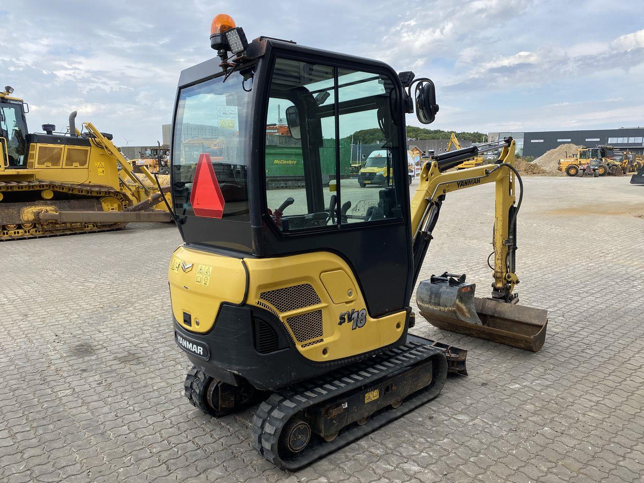 Yanmar SV18 - Mini ekskavatorius: foto 4 Yanmar SV18 - Mini ekskavatorius: foto 4