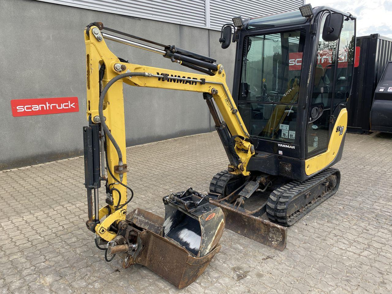 Yanmar SV18 - Mini ekskavatorius: foto 1 Yanmar SV18 - Mini ekskavatorius: foto 1