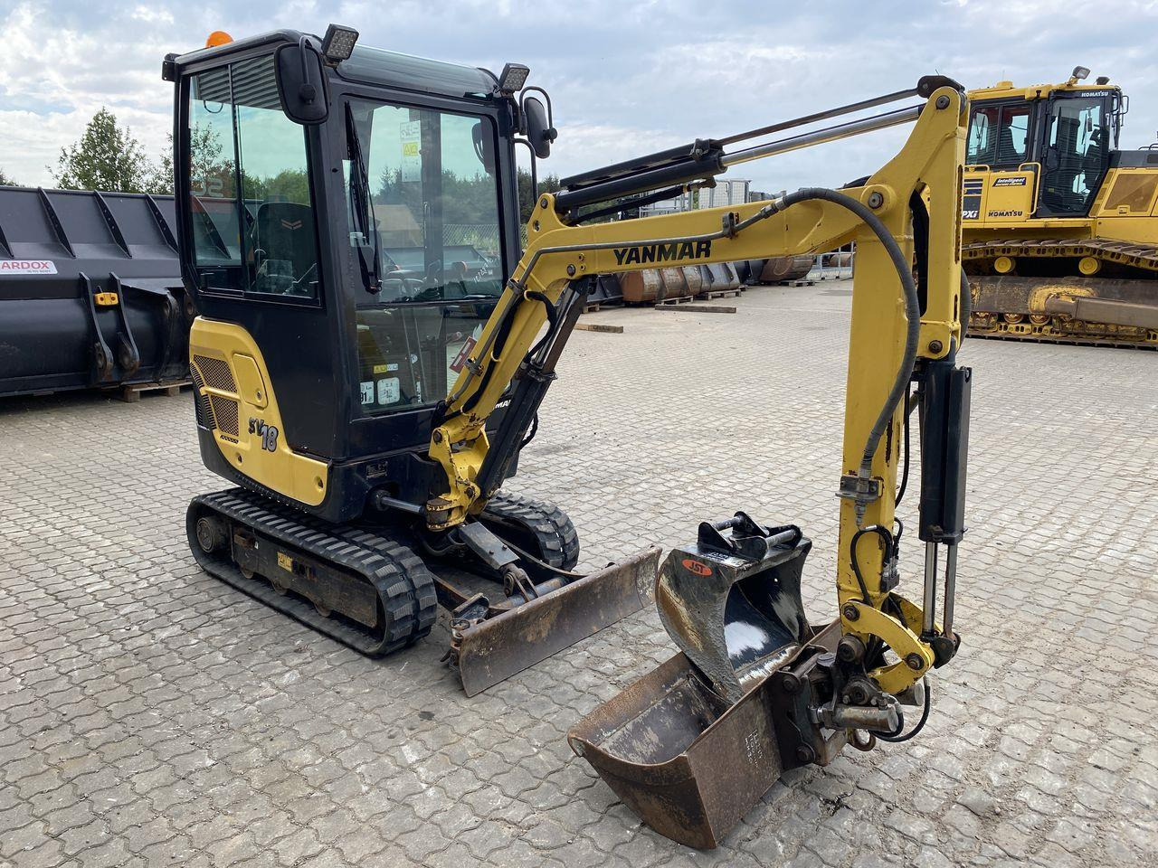Yanmar SV18 - Mini ekskavatorius: foto 5 Yanmar SV18 - Mini ekskavatorius: foto 5