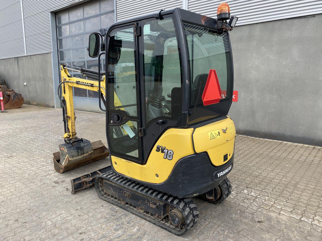 Yanmar SV18 - Mini ekskavatorius: foto 2 Yanmar SV18 - Mini ekskavatorius: foto 2