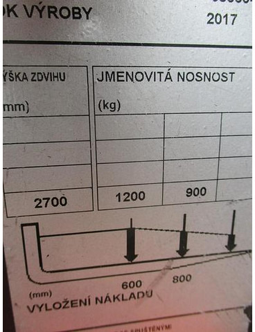 Toyota SWE 120 - Keltuvas: foto 2 Toyota SWE 120 - Keltuvas: foto 2