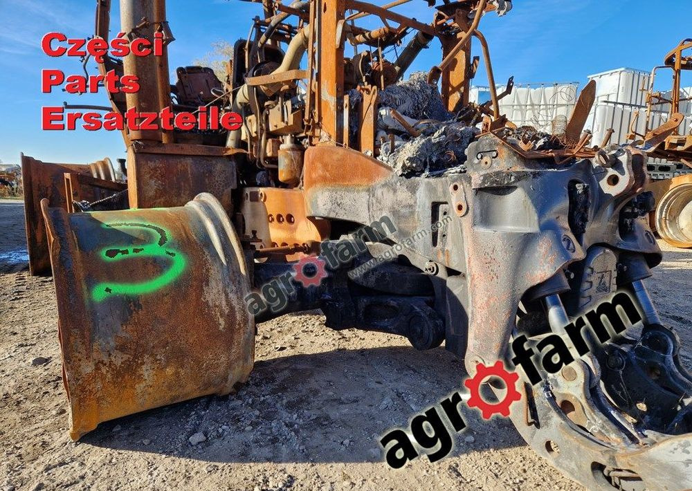 Atsarginės dalys Massey Ferguson 8660 części skrzynia biegów, oś: foto 1