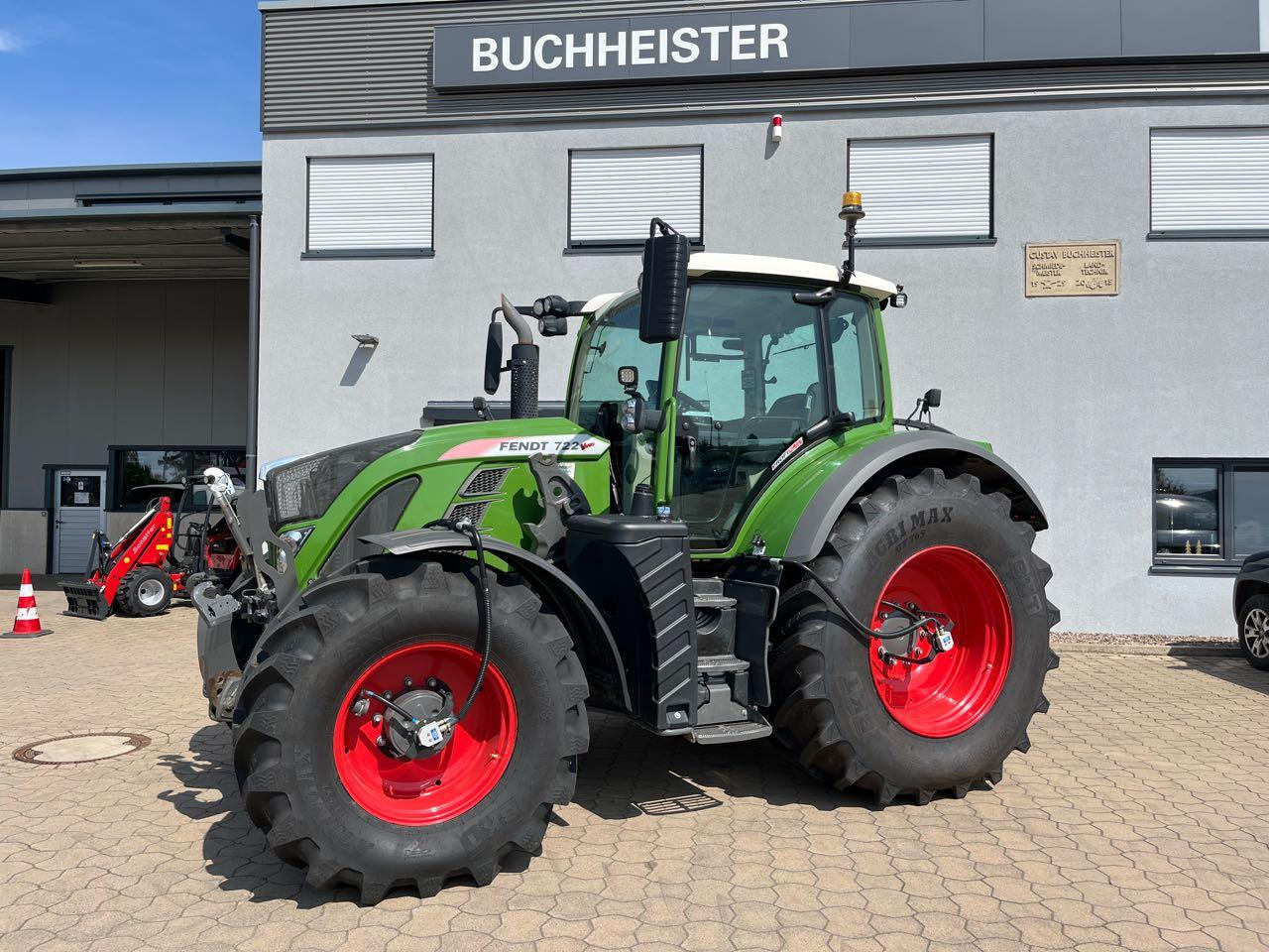 Fendt 722 Vario S4 ProfiPlus - Traktorius: foto 1 Fendt 722 Vario S4 ProfiPlus - Traktorius: foto 1