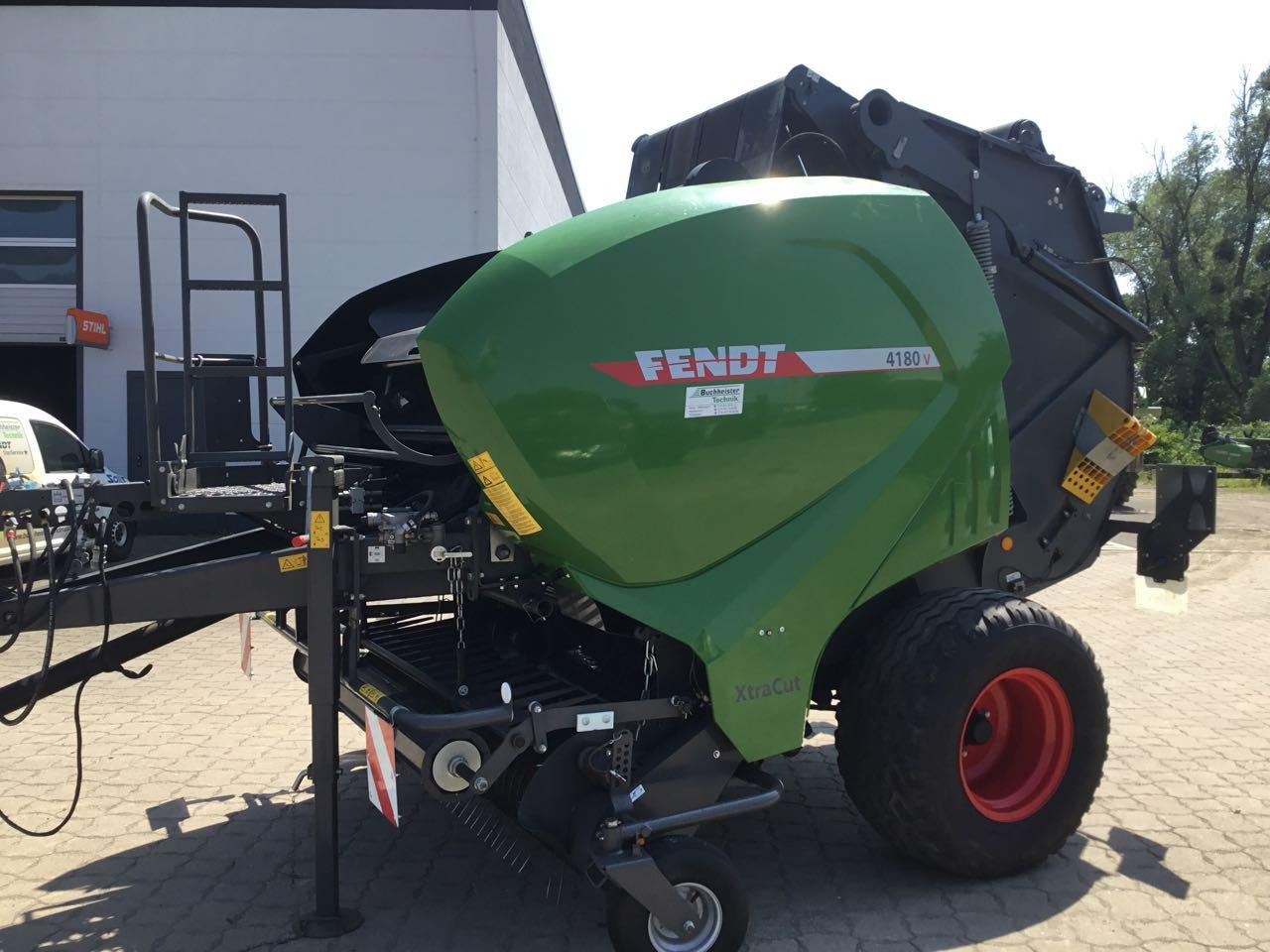 Fendt Rotana 4180 V Xtra - Ruloninis presas: foto 4 Fendt Rotana 4180 V Xtra - Ruloninis presas: foto 4