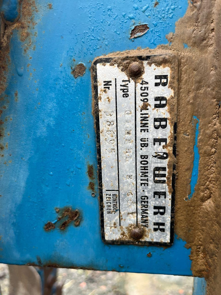 Rabe Gimpel E60 - Plūgas: foto 4 Rabe Gimpel E60 - Plūgas: foto 4