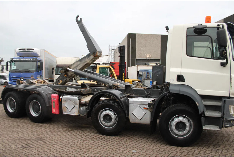 DAF CF 510 + 8X4 + SPRING SUSPENSION + MANUAL + EURO 6 - Hook-lift sunkvežimis: foto 4 DAF CF 510 + 8X4 + SPRING SUSPENSION + MANUAL + EURO 6 - Hook-lift sunkvežimis: foto 4