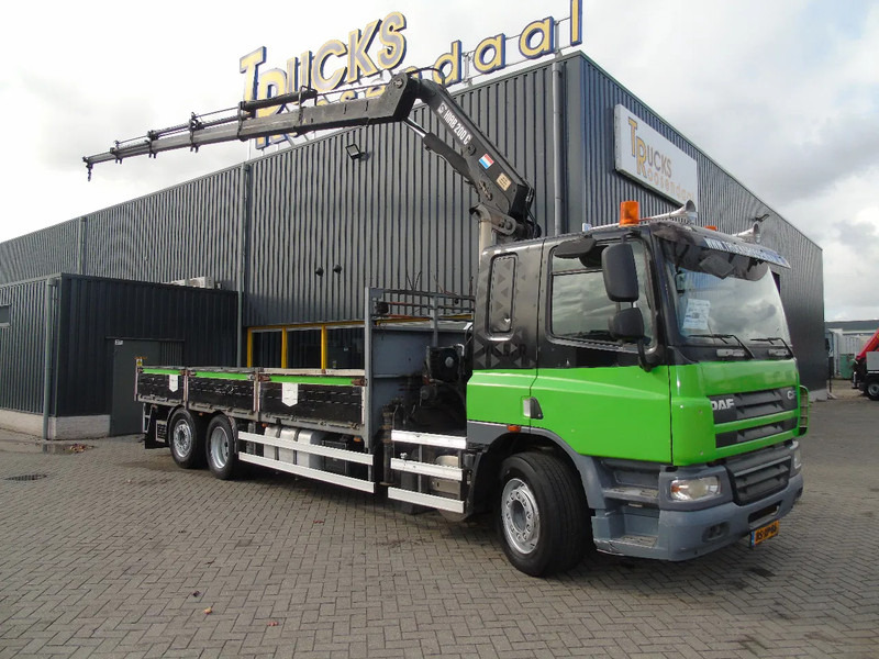 DAF CF 75.310 + HIAB 200 C5 + MANUAL + REMOTE + 6X2 STEERING - Sunkvežimis su kranu: foto 4 DAF CF 75.310 + HIAB 200 C5 + MANUAL + REMOTE + 6X2 STEERING - Sunkvežimis su kranu: foto 4