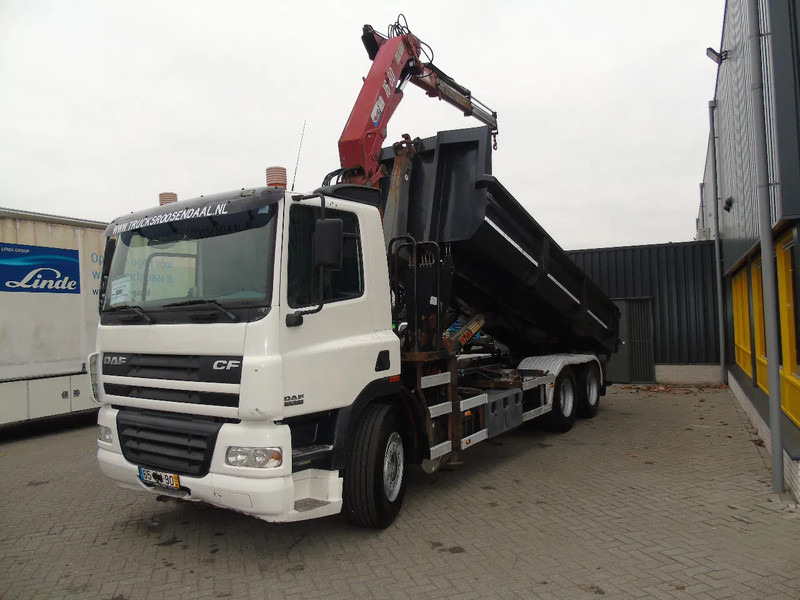 DAF CF 85.380 + MANUAL + HMF 1680 + HYVA + 6X2 - Sunkvežimis su kranu: foto 2 DAF CF 85.380 + MANUAL + HMF 1680 + HYVA + 6X2 - Sunkvežimis su kranu: foto 2