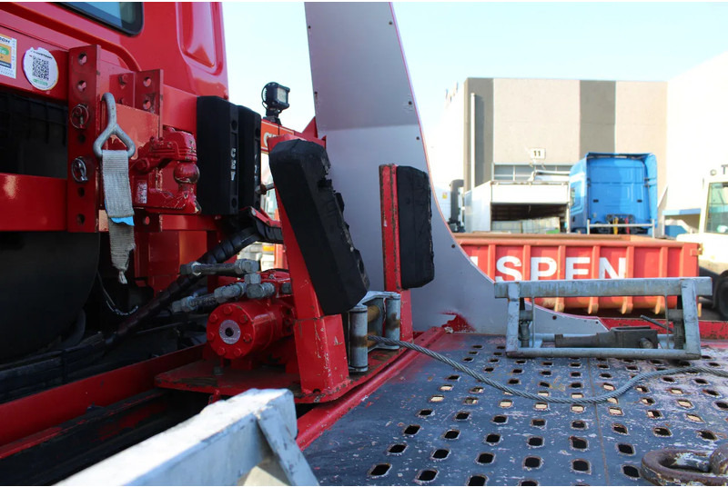DAF CF 85.410 + EURO 5 + EXTENDABLE PLATFORM HYDROLIC + 6X2 + 3X IN STOCK / WINCH - Autovežis sunkvežimis: foto 3 DAF CF 85.410 + EURO 5 + EXTENDABLE PLATFORM HYDROLIC + 6X2 + 3X IN STOCK / WINCH - Autovežis sunkvežimis: foto 3