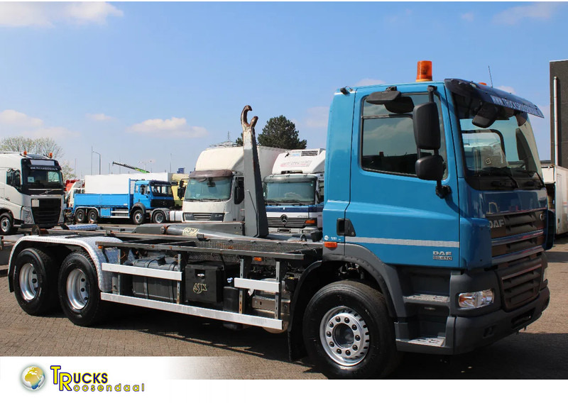 DAF CF 85.410 + euro 5 + 6x2 - Hook-lift sunkvežimis: foto 1 DAF CF 85.410 + euro 5 + 6x2 - Hook-lift sunkvežimis: foto 1