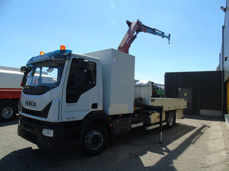 Iveco Eurocargo 160E25 + HMF 1210K-RC + EURO 6 - Sunkvežimis su kranu: foto 3 Iveco Eurocargo 160E25 + HMF 1210K-RC + EURO 6 - Sunkvežimis su kranu: foto 3