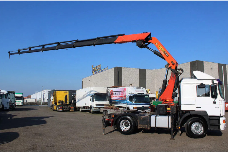 MAN 18.414 + PALFINGER PK35000 F + EURO 2 + MANUAL - Sunkvežimis su kranu: foto 3 MAN 18.414 + PALFINGER PK35000 F + EURO 2 + MANUAL - Sunkvežimis su kranu: foto 3