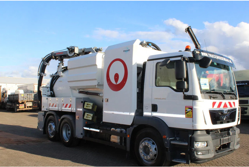 MAN TGM 26.340 + RIVARD 11.8M3 + PUMP + EURO 6 - Asenizatorius: foto 2 MAN TGM 26.340 + RIVARD 11.8M3 + PUMP + EURO 6 - Asenizatorius: foto 2